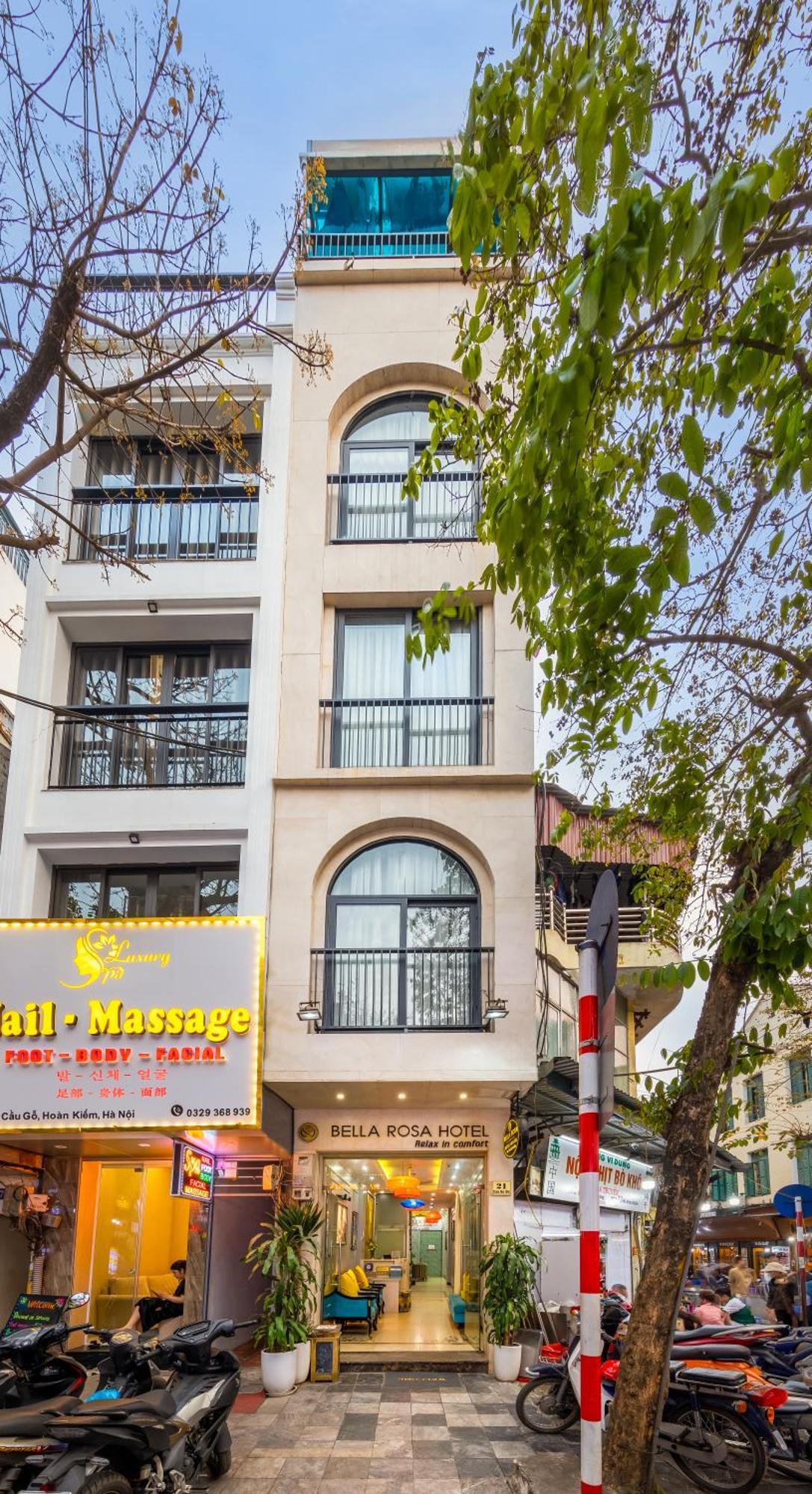 Bella Rosa Hotel & Travel Hanoi Exterior photo